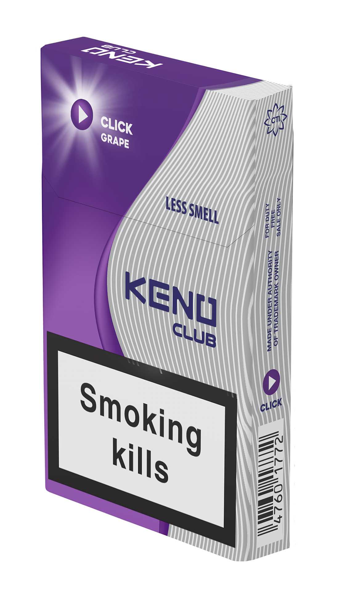 Keno Club Blueberry Mint Click Sigara , Yabanmersini ve Nane Aroma